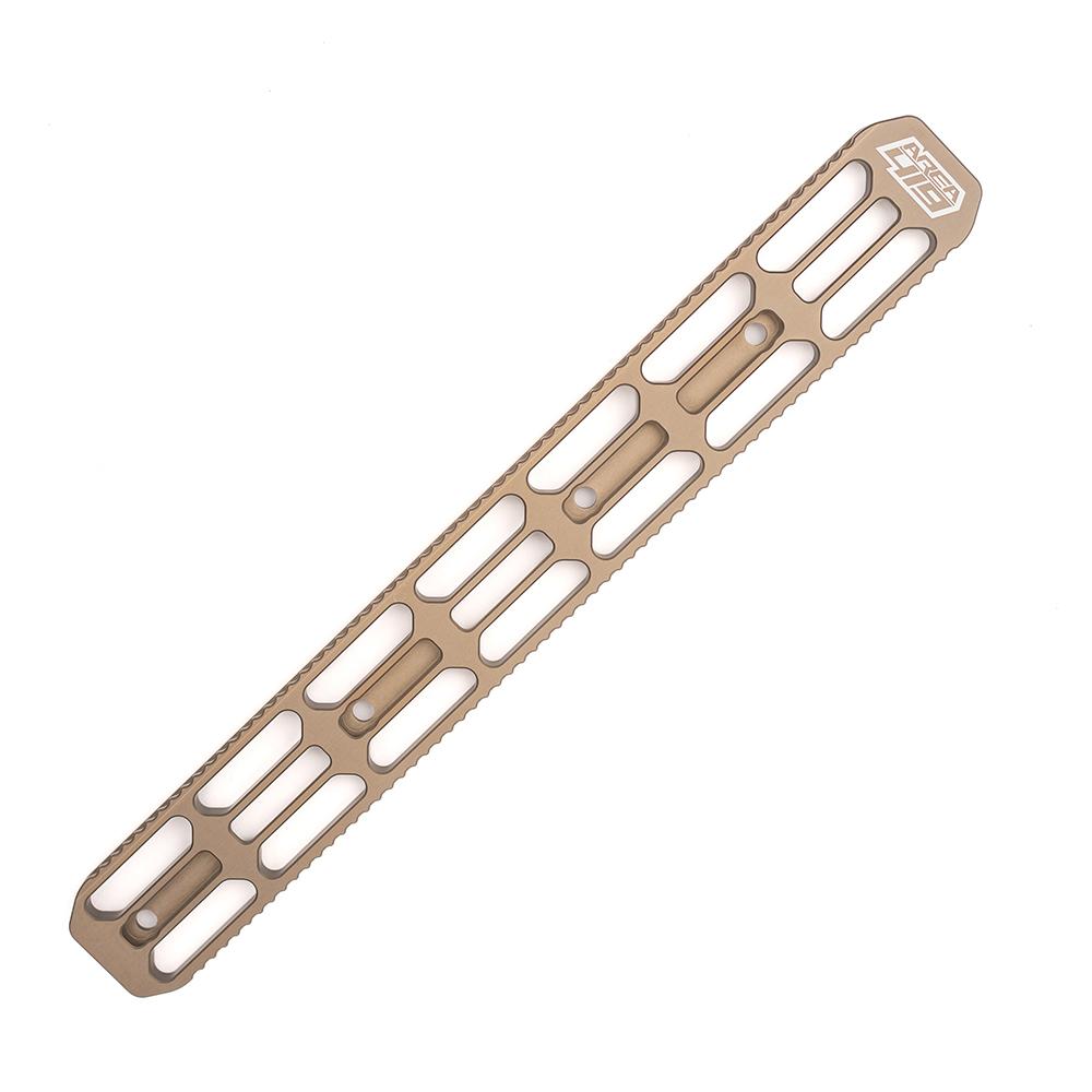 Area 419 ARCALOCK 12" M-LOK Dovetail Rail 16 x 2.5 - Flat Dark Earth - Area 419