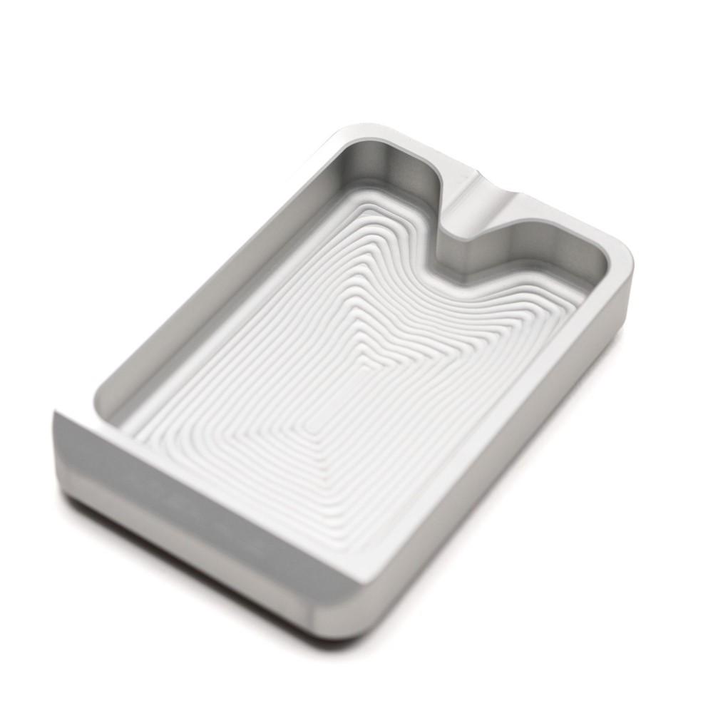 Area 419 419-BTRAY-CLEAR Bullet/Cigar Tray Billet Aluminum Anodized - Area 419