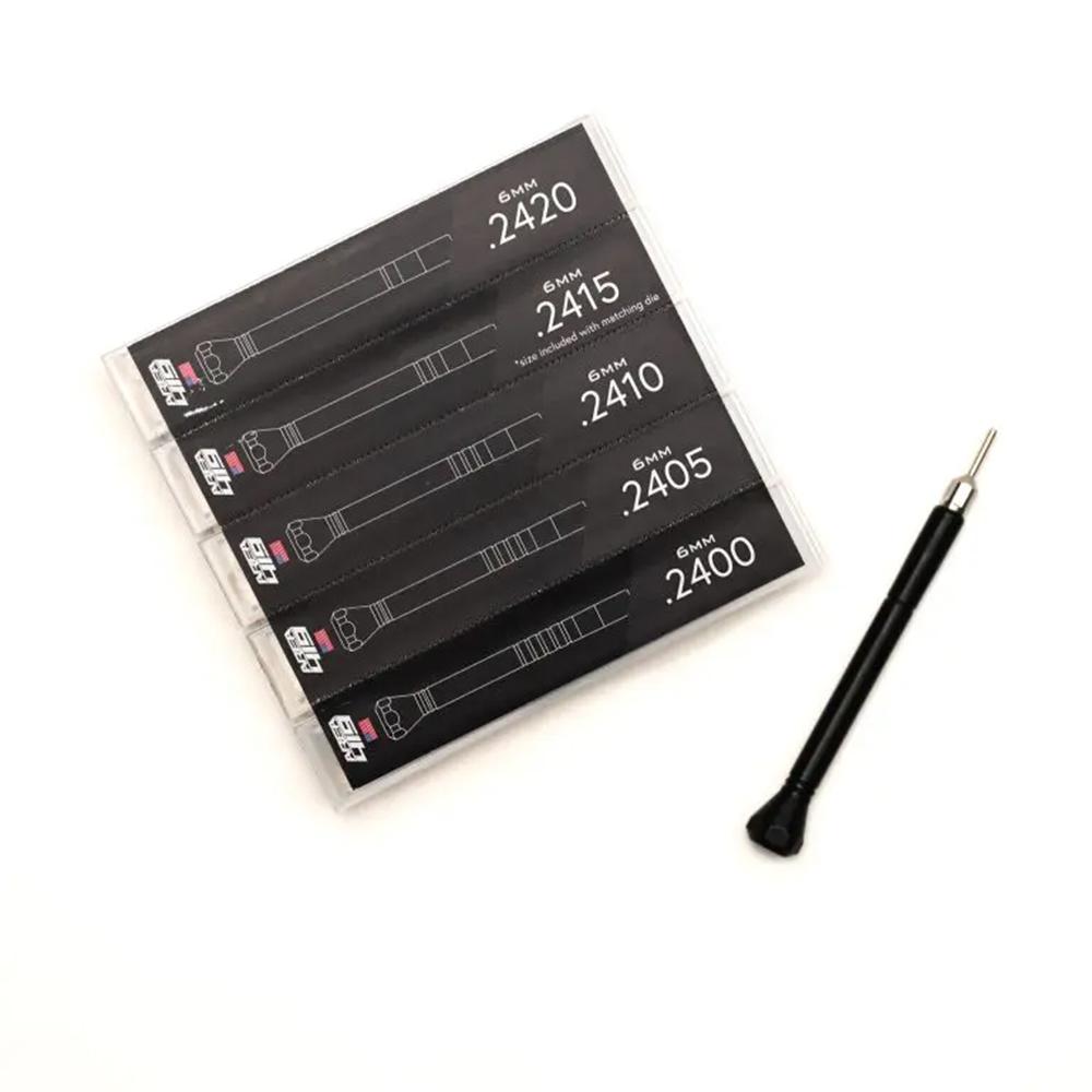 Area 419 419-Mandrels-7mm Zero Sizing Die Kit, 4 Mandrels, 17-4PH Steel