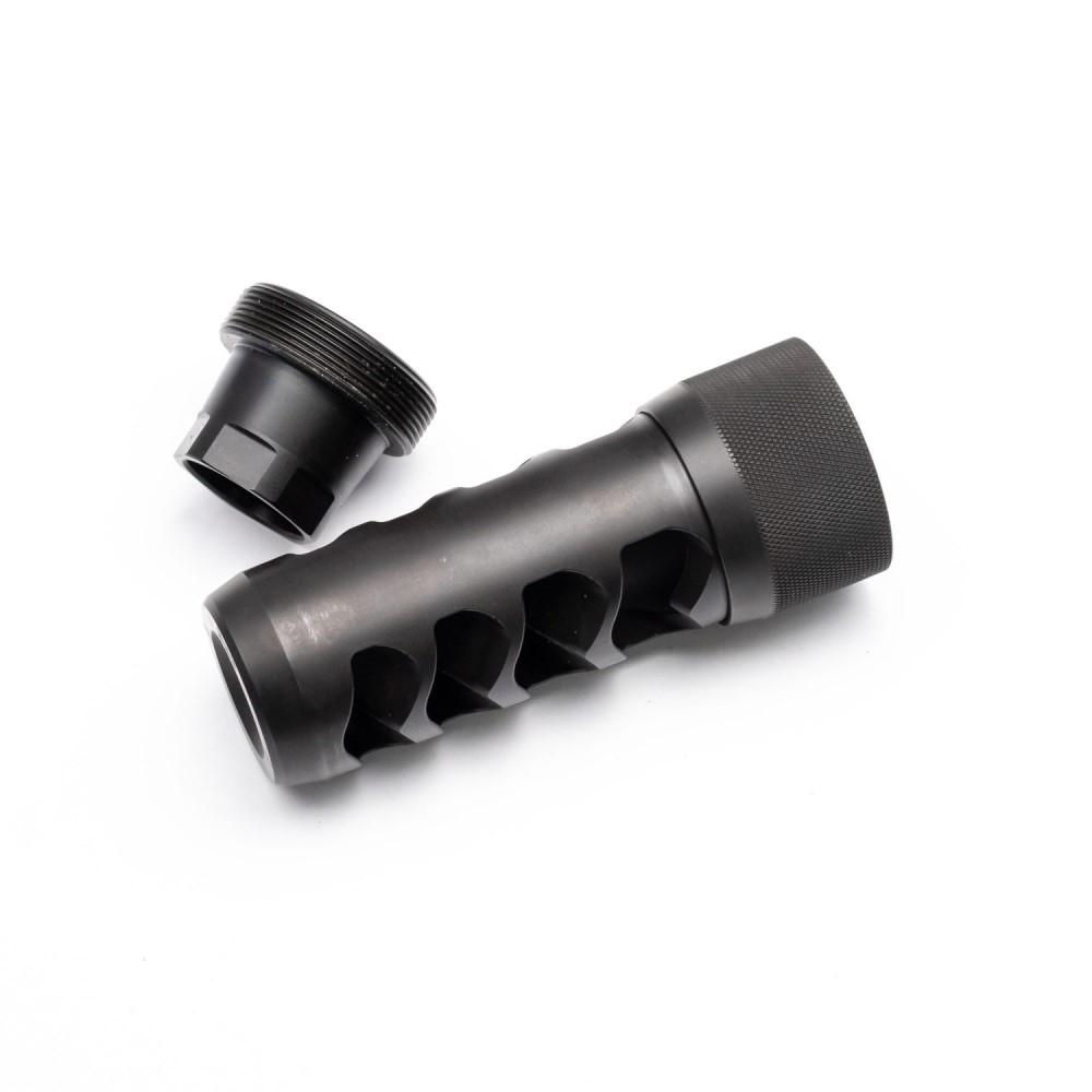 Area 419 Sidewinder Muzzle Brake .338 Caliber 3.35 in Matte Black