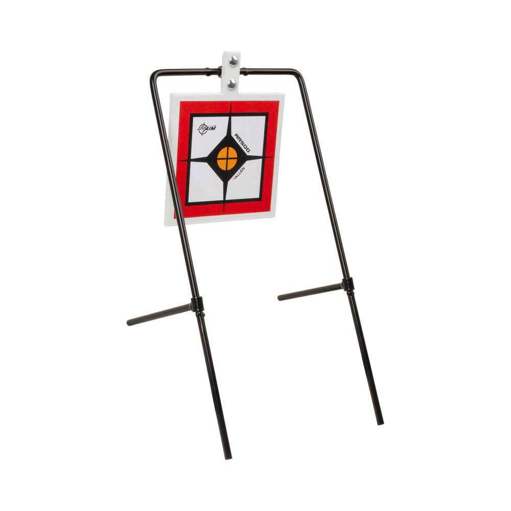 Allen 15367 EZ-Aim AR500 Spinner Target & Stand 9.5"x20" White/Red/Black - The Allen Company, Inc.