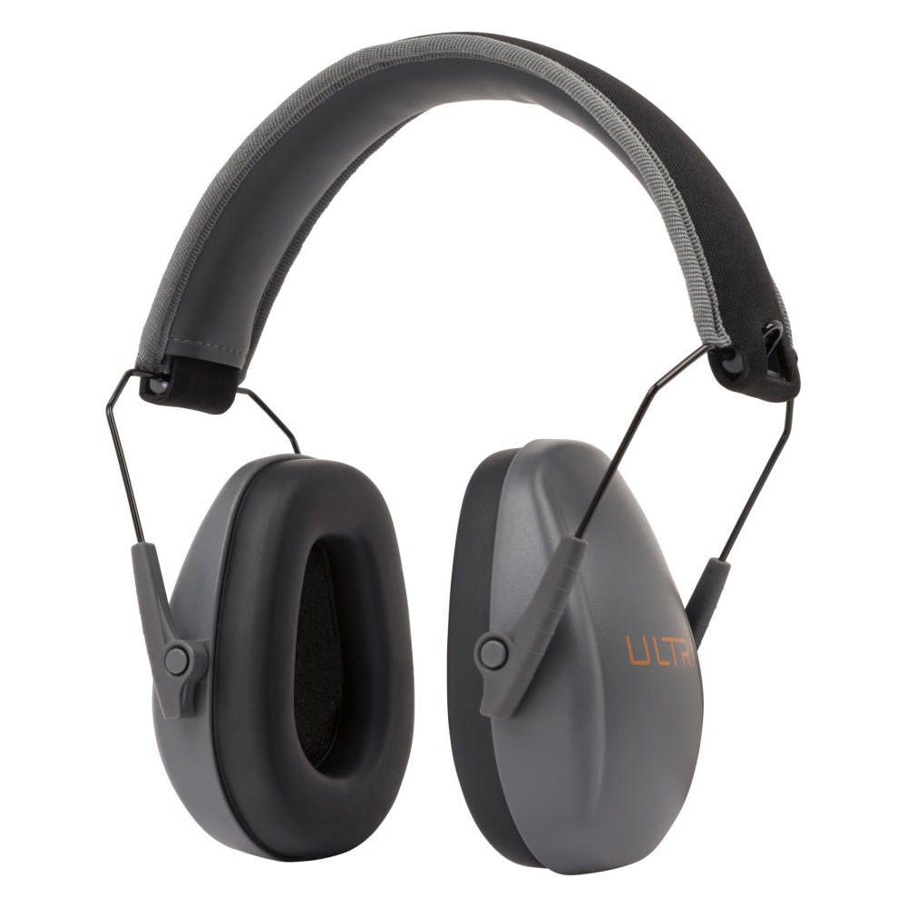 ULTRX Slim Profile Passive Earmuff - Gray