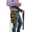 TRIUMPH DOUBLE COMPARTMENT SHELL BAG GREEN RIPSTOP