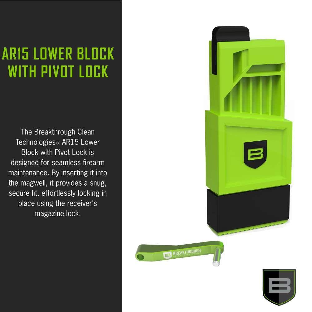 Breakthrough Clean Technologies AR15 Lower Block with Pivot Lock