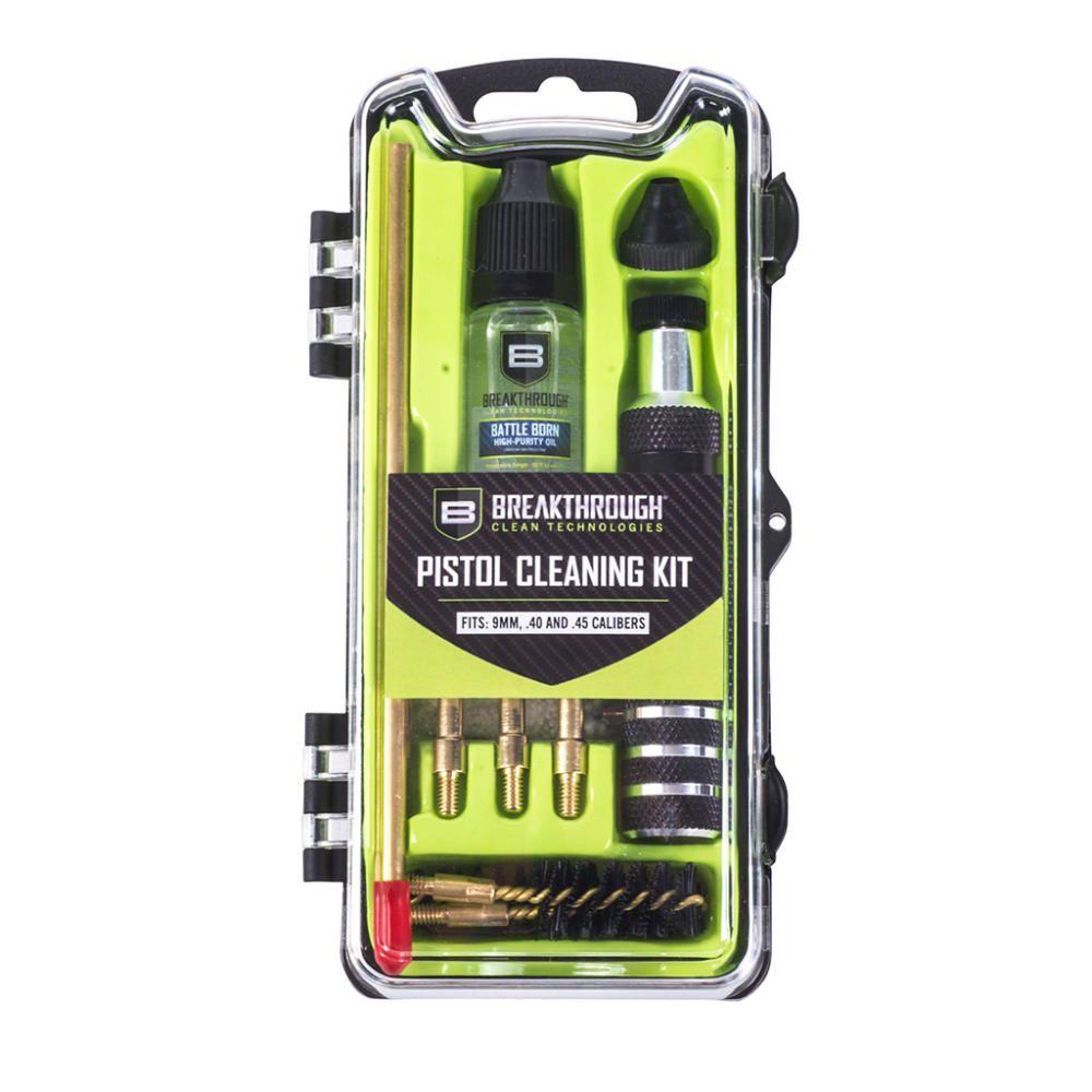 The Allen Company Breakthrough Clean Technologies Vision Series Handgun Cleaning Kit .357/.38/.40/.44/.45 Cal 9mm