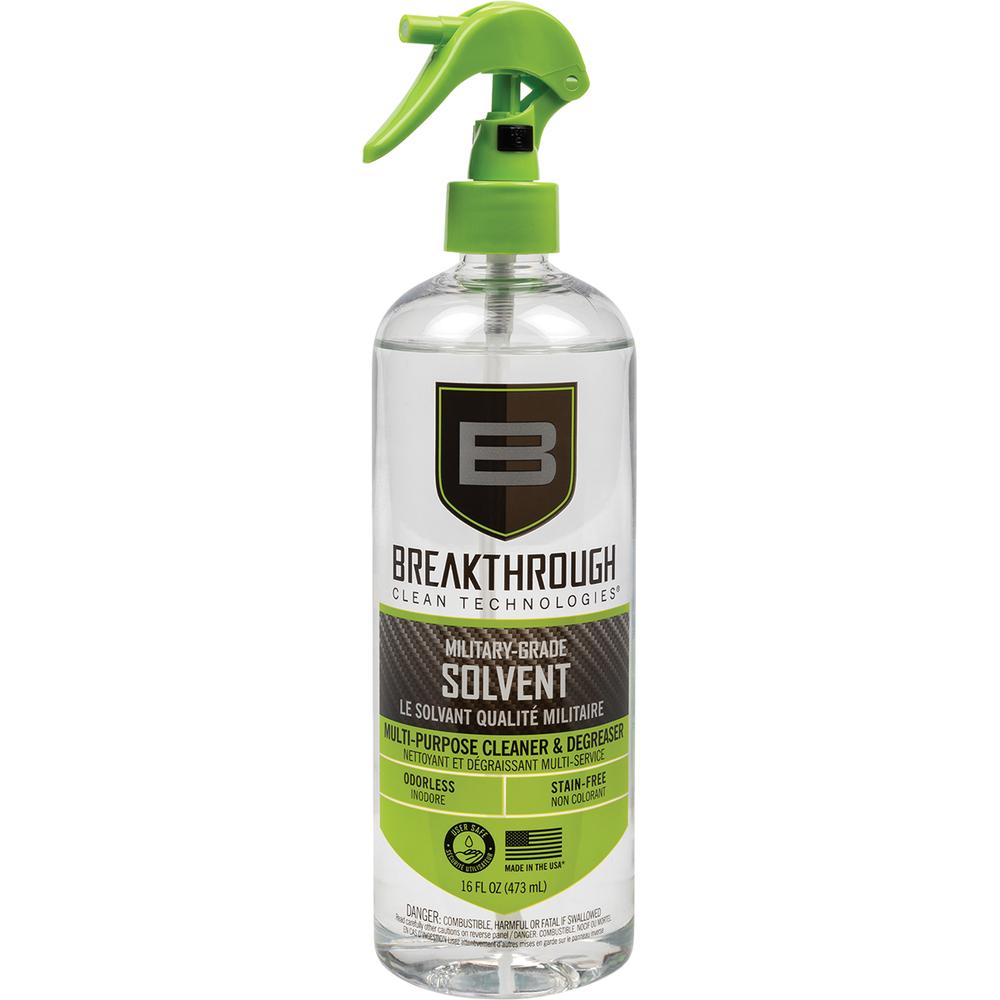 The Allen Company Breakthrough Clean Technologies Military Grade Solvent 16 oz Trigger Spray Bottle Clear