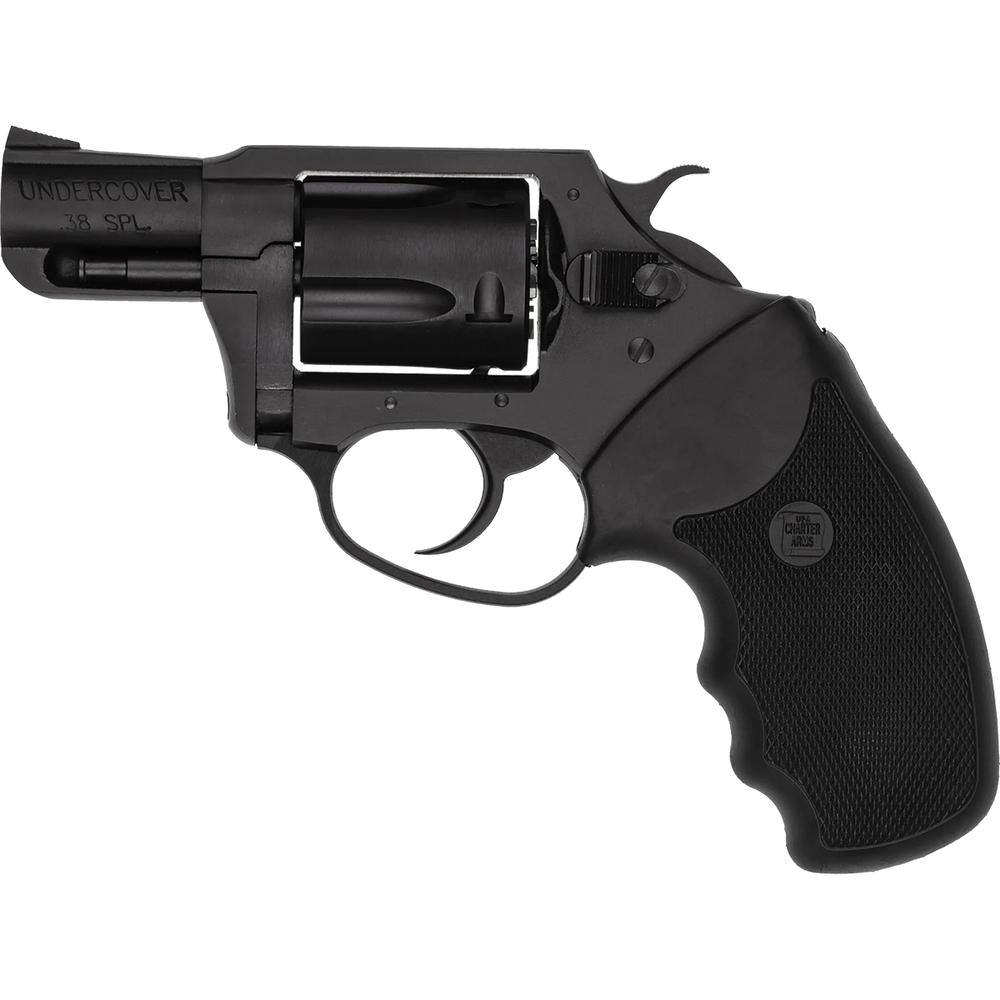 Charter Arms Undercover Full Size Handgun .38 Spl 5/rd Capacity 2" Barrel Black .38 Special