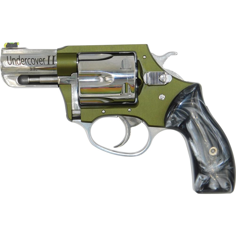 Charter Arms Undercover II OD Green Handgun .38 Spl 6rd Capacity 2" Barrel .38 Special