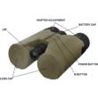 ATN BINO 10X42 LRF SERIES ARMY
