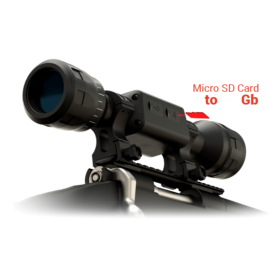 American Technologies Network ATN ThOR LTV 3-9x 320x240 12 micron Ultra Lite Thermal Rifle Scope w/ Video Recording