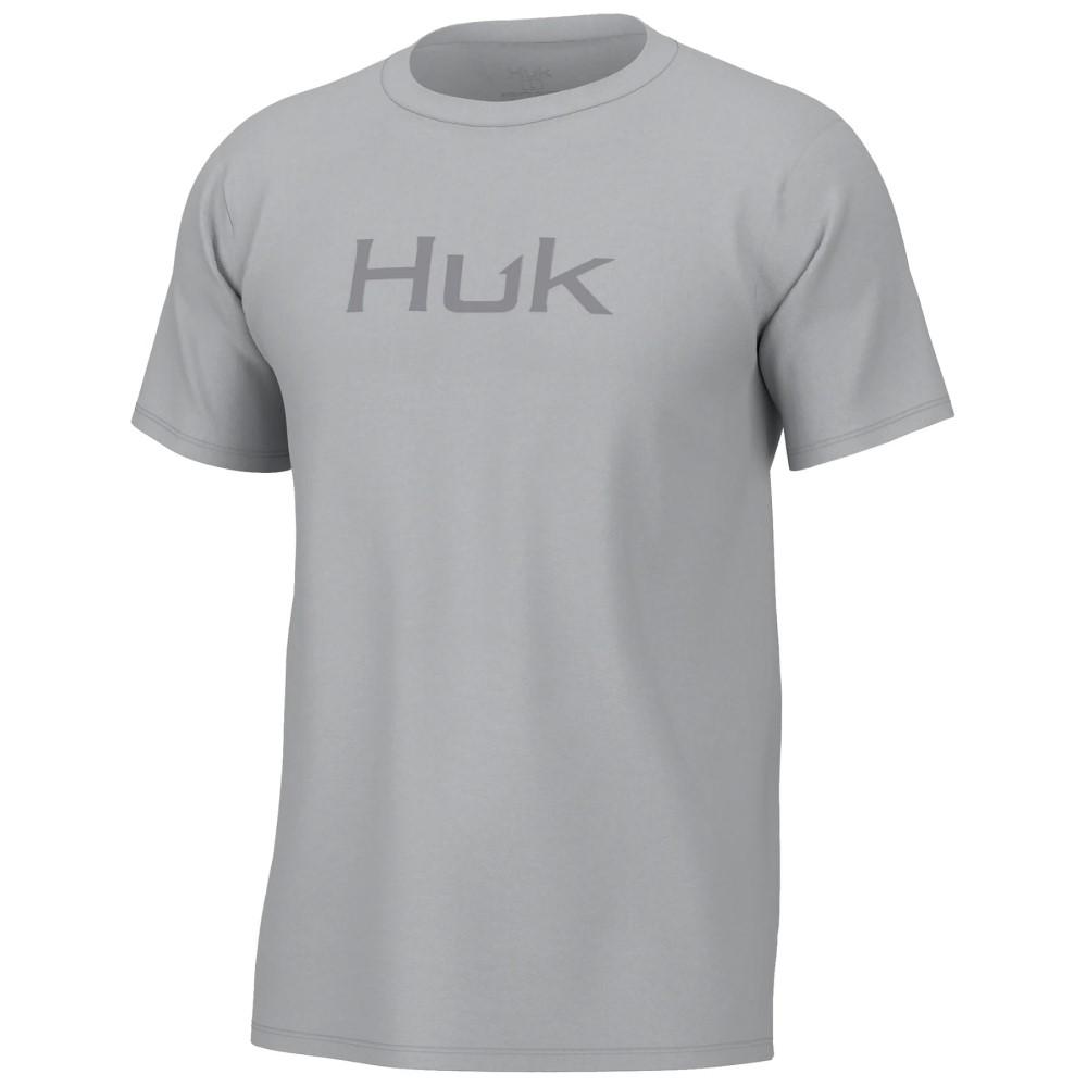 Huk Logo Short Sleeve Shirt Harbor Mist-img-0
