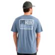 HUK BORN WAVE SS TEE STORMY BLUE SIZE S