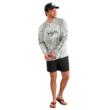 PURSUIT MOSSY OAK PRINTED LS CREW SEAGRASS SIZE M