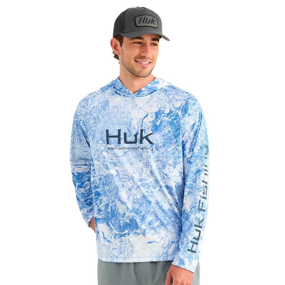Huk Mossy Oak Pursuit Performance Hoodie MO Regatta L