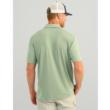 HUK ICON POLO FOG GREEN SS L