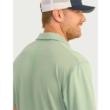 HUK ICON POLO FOG GREEN SS S