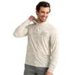 DRIFT PRINTED HOODIE SILVER BIRCH SIZE S