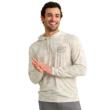 DRIFT PRINTED HOODIE SILVER BIRCH SIZE XL