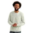 DRIFT PRINTED LS CREW PALE ALGAE SIZE L