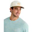 DRIFT PRINTED LS CREW HERON BLUE SIZE M