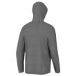 HUK HUK'D UP PERFORMANCE FLEECE HOODIE VOLC ASH HTHR XXL