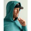 HUK HUK'D UP PERFORMANCE FLEECE HOODIE STORM BLUE HTHR S