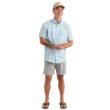 TIDEPOINT SS SHIRT COASTAL DRIFT SIZE XXL