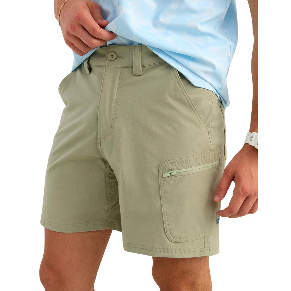 Huk Next Level 7 Shorts Seagrass
