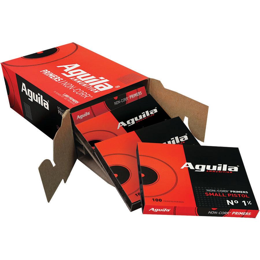 Aguila 2H151001 #1-1/2 Small Pistol Primers Non-Corrosive 1000/Box