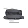 FRAME 36" RIFLE BACKPACK COLOR BLACK / GREY / TSA LOCK