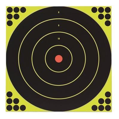Iron Valor Armory Birchwood Casey Shoot-n-c 12in Bulls-eye Target - 12-PK