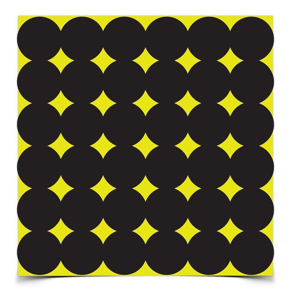 Iron Valor Armory Birchwood Casey Shoot-n-c Round -1in,2in & Assort Bulls Eye 12-PK