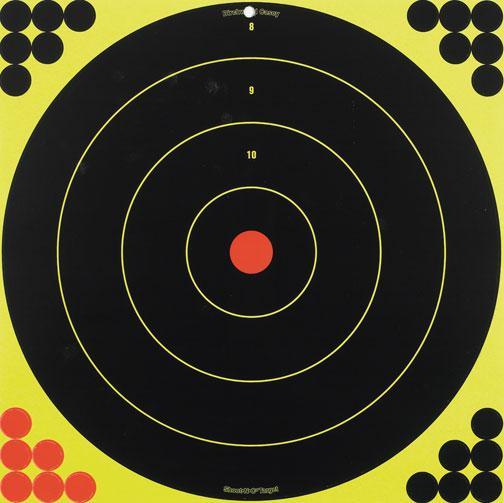 Iron Valor Armory Birchwood Casey Shoot-n-c 17.25 Bull's-eye Target - 5-PK