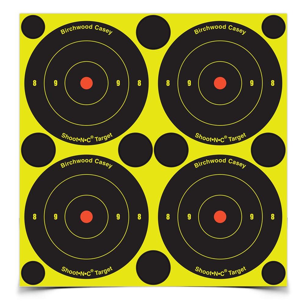Birchwood Casey Shoot-N-C 3" Bull's Eye Targets
