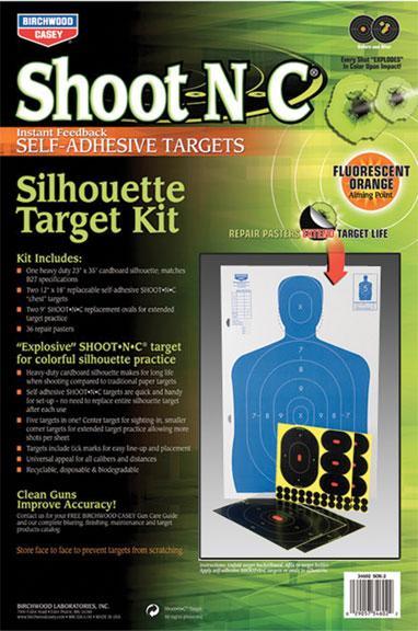 Iron Valor Armory Birchwood Casey Shoot-n-c 12 X 18 Silhouette KIT 2-12 X 18, 2-9, 6-4