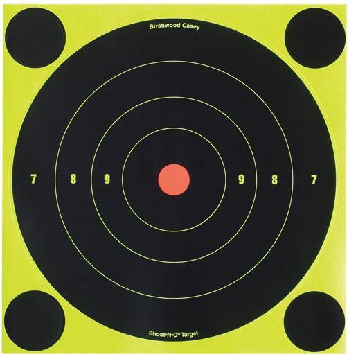Birchwood Casey Shoot-N-C 8" Bull's Eye Targets 6/ct