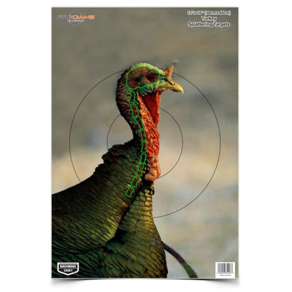 Birchwood Casey Pregame Turkey Paper Targets 12"x18" 8/ct