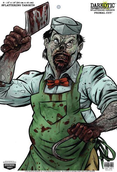 Birchwood Casey Darkotic/Zombie Dirty Bird Target 12"X18" Primal Cut 8/Pack