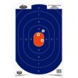 DIRTY BIRD12" X 18" BLUE/ORANGE OVAL SILHOUETTE TARGET - 50-PK