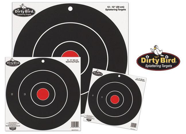 Iron Valor Armory Dirty Bird 8 - 25 Bull's-eye Targets - 25-PK