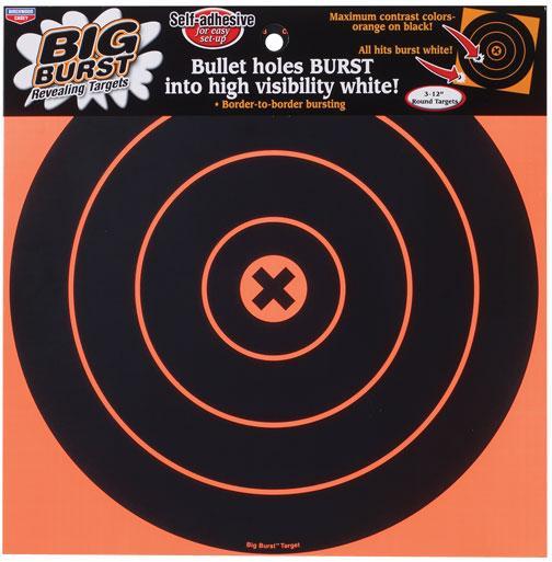 Iron Valor Armory Big Burst 12 Bull's-eye Targets - 3-PK