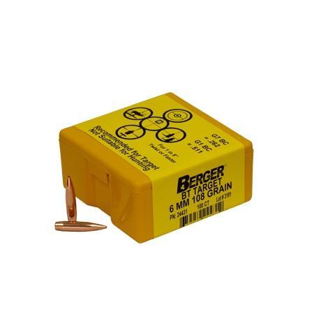 Iron Valor Armory 6mm 243DIA 108gr Target Match BT
