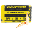 7MM 180GR MATCH HYBRID TARGET 500ct BULLETS