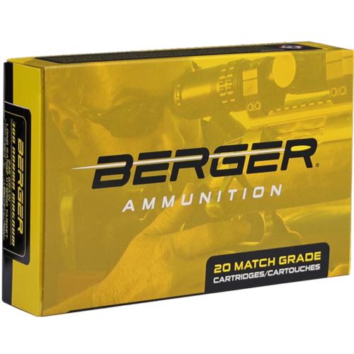 Berger Bullets Hybrid Target Rifle Ammunition 300 Norma Mag 245gr JHP 2803