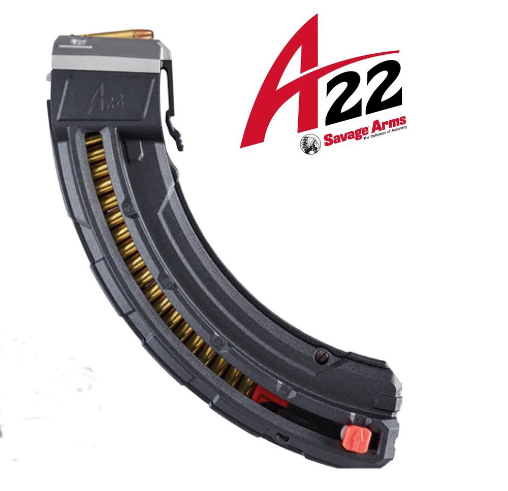 Butler Creek Savage Arms A22 Magnum Magazine .22 Mag Black Steel 25/rd .22 WMR