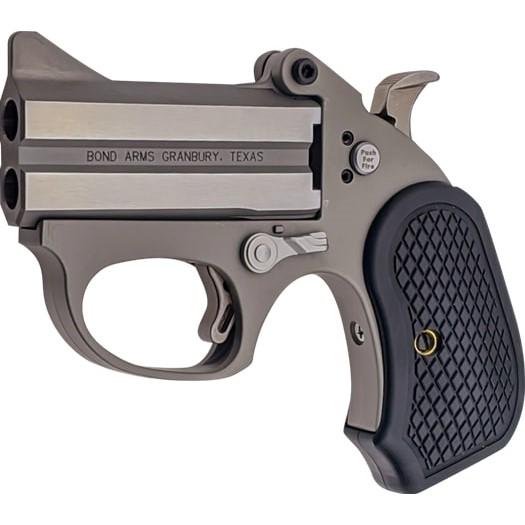 Bond Arms Honey B Handgun .22 Mag 2rd Capacity 3" Barrel Stainless Steel with Black Grips .22 WMR