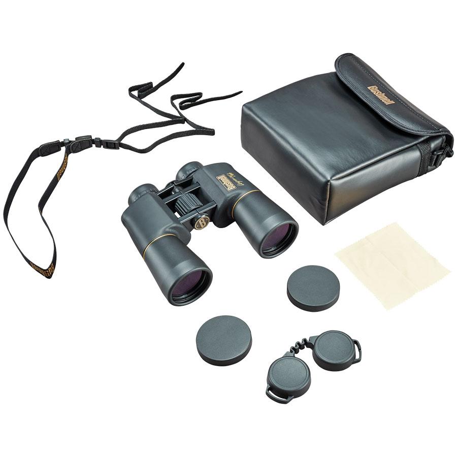 Bushnell Legacy Binocular - 10x50mm Porro Prism Black Matte