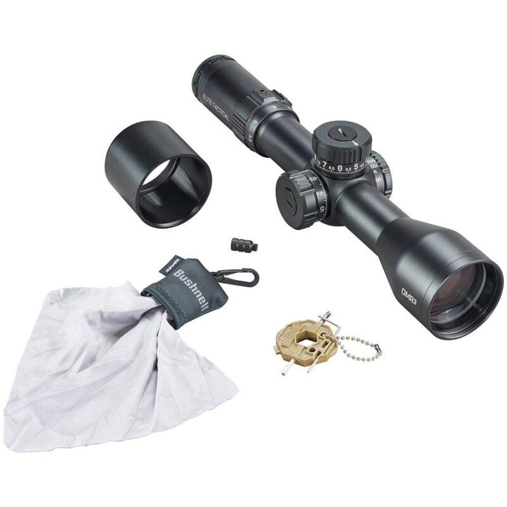 Bushnell Elite Tactical DMR3 Rifle Scope 3.5-21x50 34mm FFP EQL Black