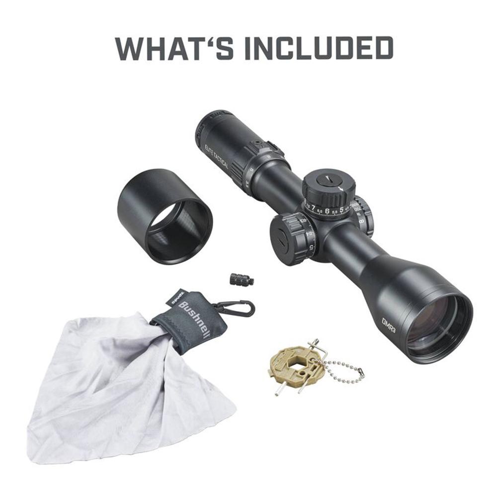 Bushnell Elite Tactical DMR3 Rifle Scope 3.5-21x50mm 34mm FFP G4P Black