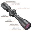 Bushnell 3-9x40 Banner 2 Black Riflescope BDC w/rings Hang Box